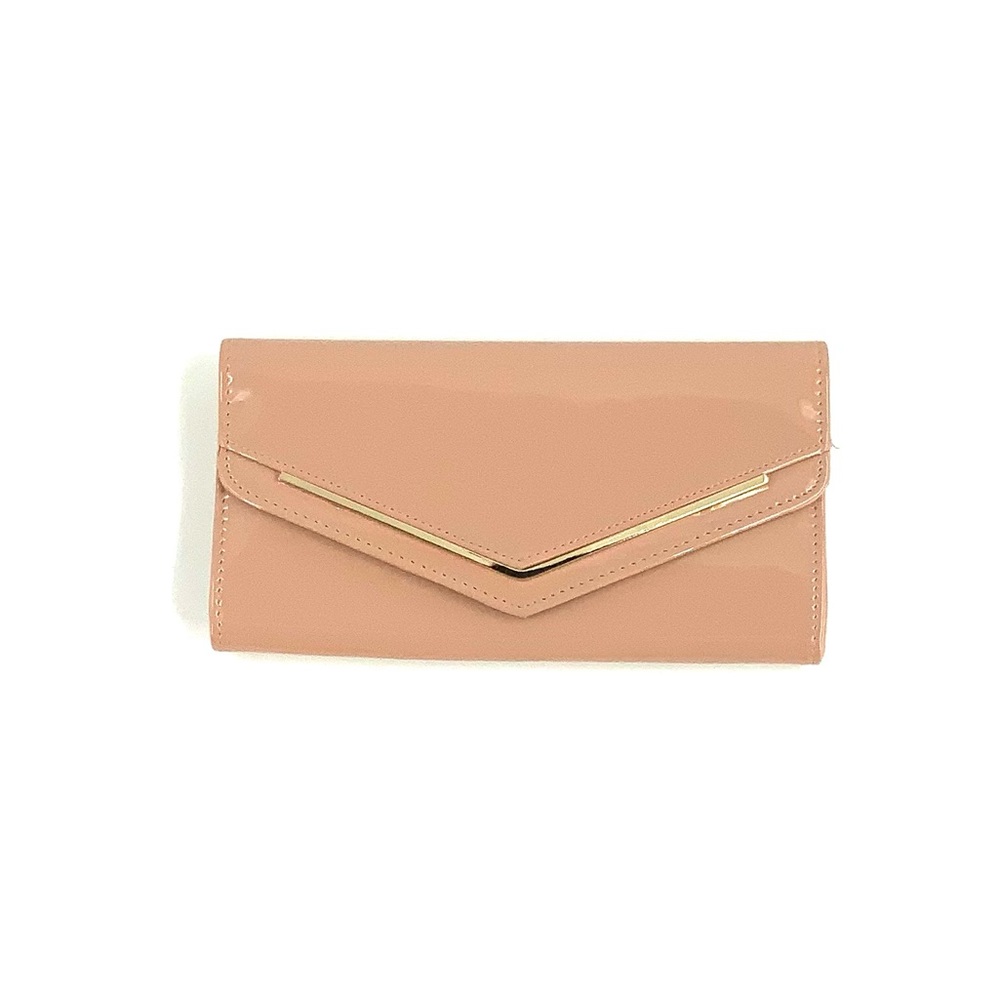 NWOT Aldo Salmon Clutch